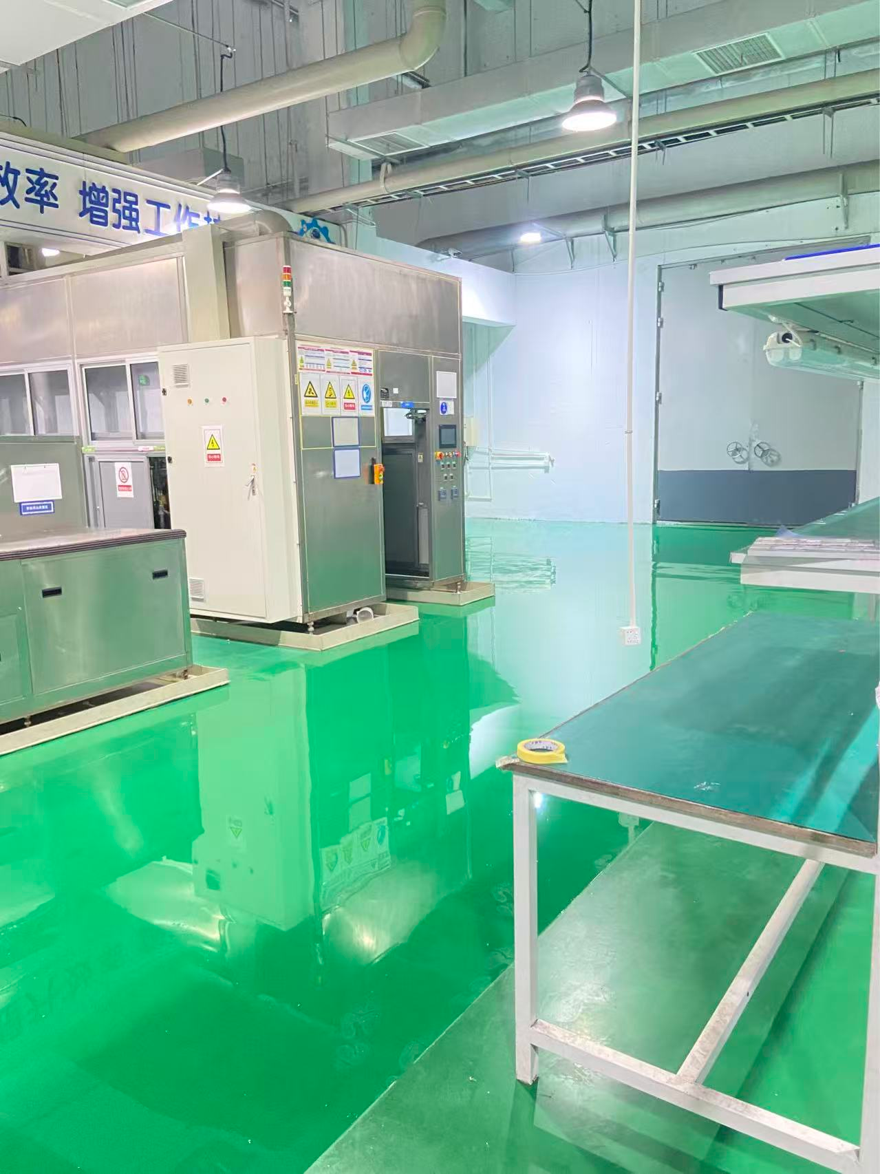 企业研发检测区域 PVC 防静电卷材地板
